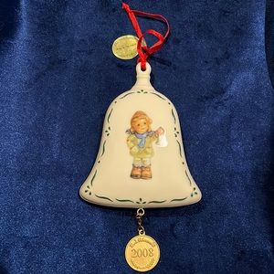 2008 Hummel Ornament "Ring in the Season" Danbury Mint